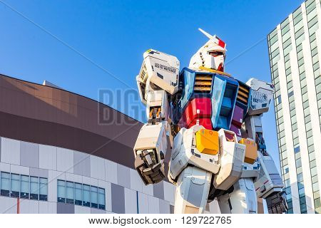 Gundam Rx78-2 In Tokyo, Japan