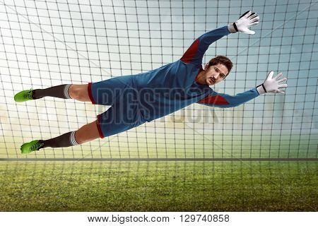 Goalkeeper Catching Ball