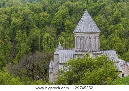 The 13Th Century Haghartsin Monastery In Armenia.the Ancient Monastery Is Located Near The Town Of D