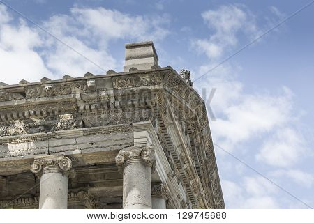 Ancient Garni Pagan Temple, The Hellenistic Temple In Armenia