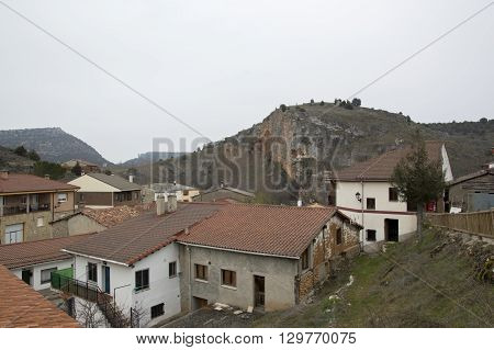 Views Ucero in Soria, Castilla león, spain.