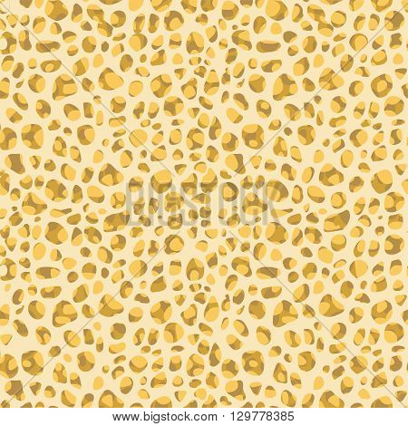 Bone tissue seamless vector pattern. Editable vector illustration. Abstract background in light beige color.