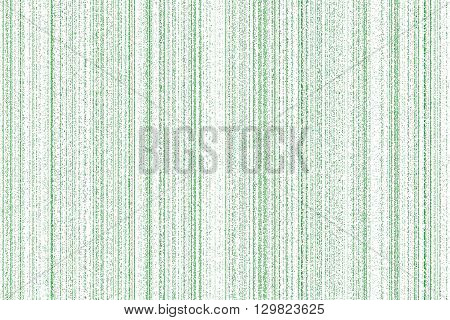 light green digital codes background in matrix style on white background.