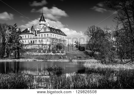 Old and historic castle Radun in Czech republic