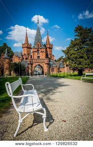 Old and historic castle Radun in Czech republic