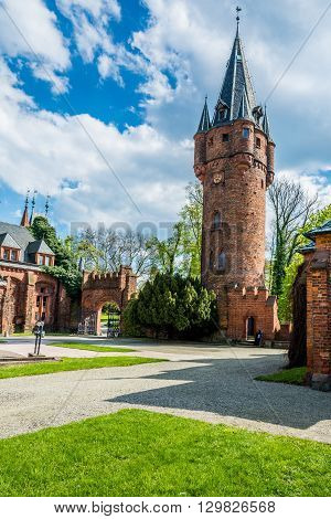 Old and historic castle Radun in Czech republic