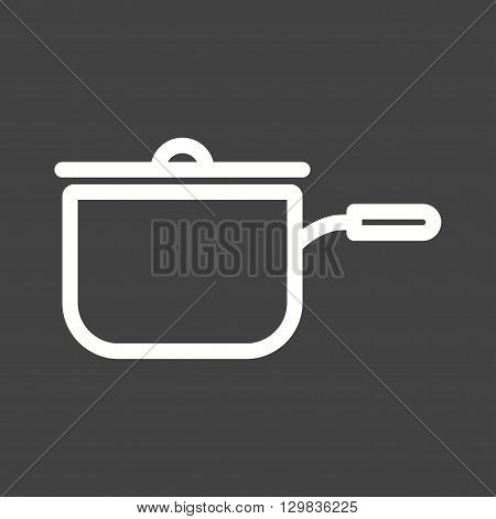 Sauce, pan, tomato icon vector image. Can also be used for kitchen. Suitable for use on web apps, mobile apps and print media.
