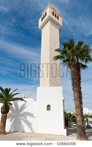 Minaret Against The Blue Sky