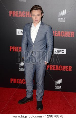 LOS ANGELES - MAY 14:  Ian Colletti at the Preacher Premiere Screening at the Regal 14 Theaters on May 14, 2016 in Los Angeles, CA