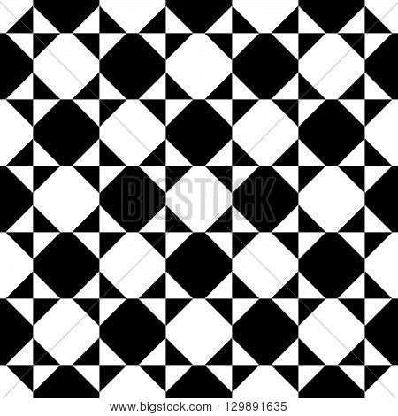 Marble-like, Checkered, Pepita Pattern. Seamlessly Repeatable Tile(s)