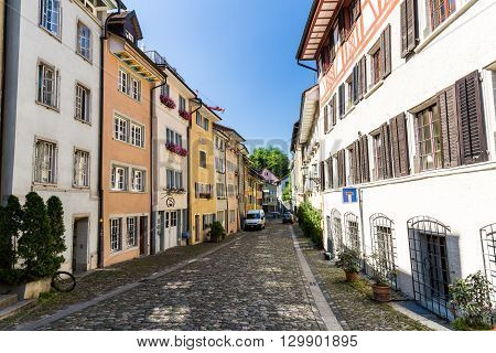 Exterior Views Of The Old Town Part Of Baden