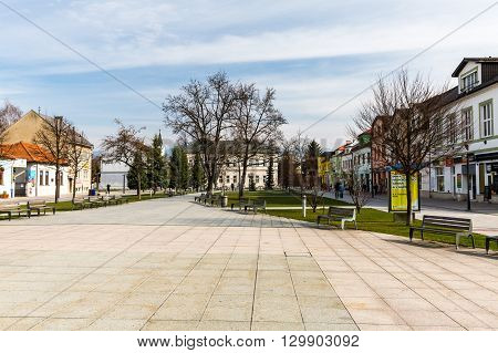 Views Of The City Of Martin In Slovakia