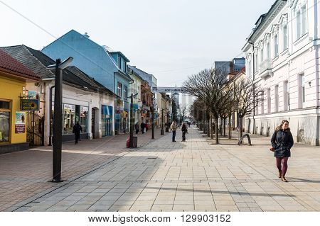 Views Of The City Of Martin In Slovakia