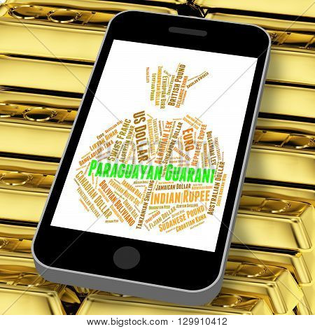 Paraguayan Guarani Shows Foreign Exchange And Currency