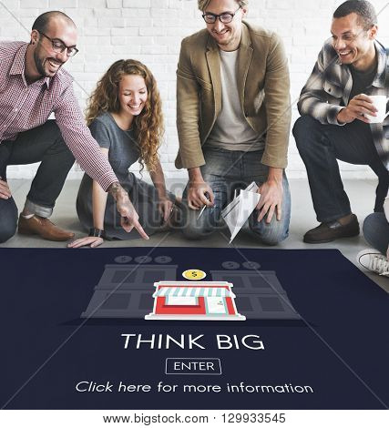 Think Big Investment Opportunity Business Concept