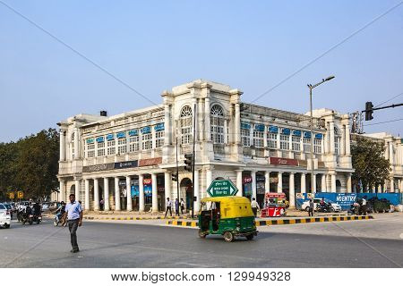 People At Connaught Place