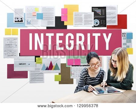 Integrity Ethics Loyalty Moral Motivation Respect Concept