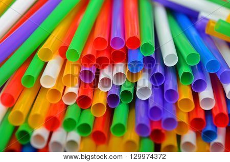 Colorful Drinking Straws