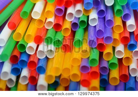 Colorful Drinking Straws