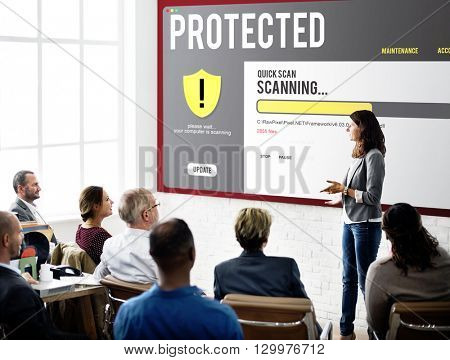 Protected Privacy Scanning Security Concept