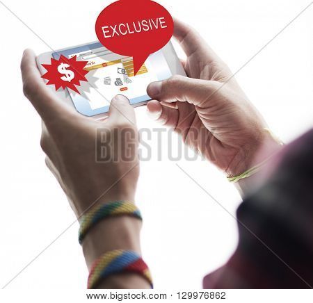 Discount Clearance Hot Price Promotion Concept