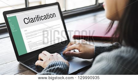 Clarification Determination Explanation Question Concept