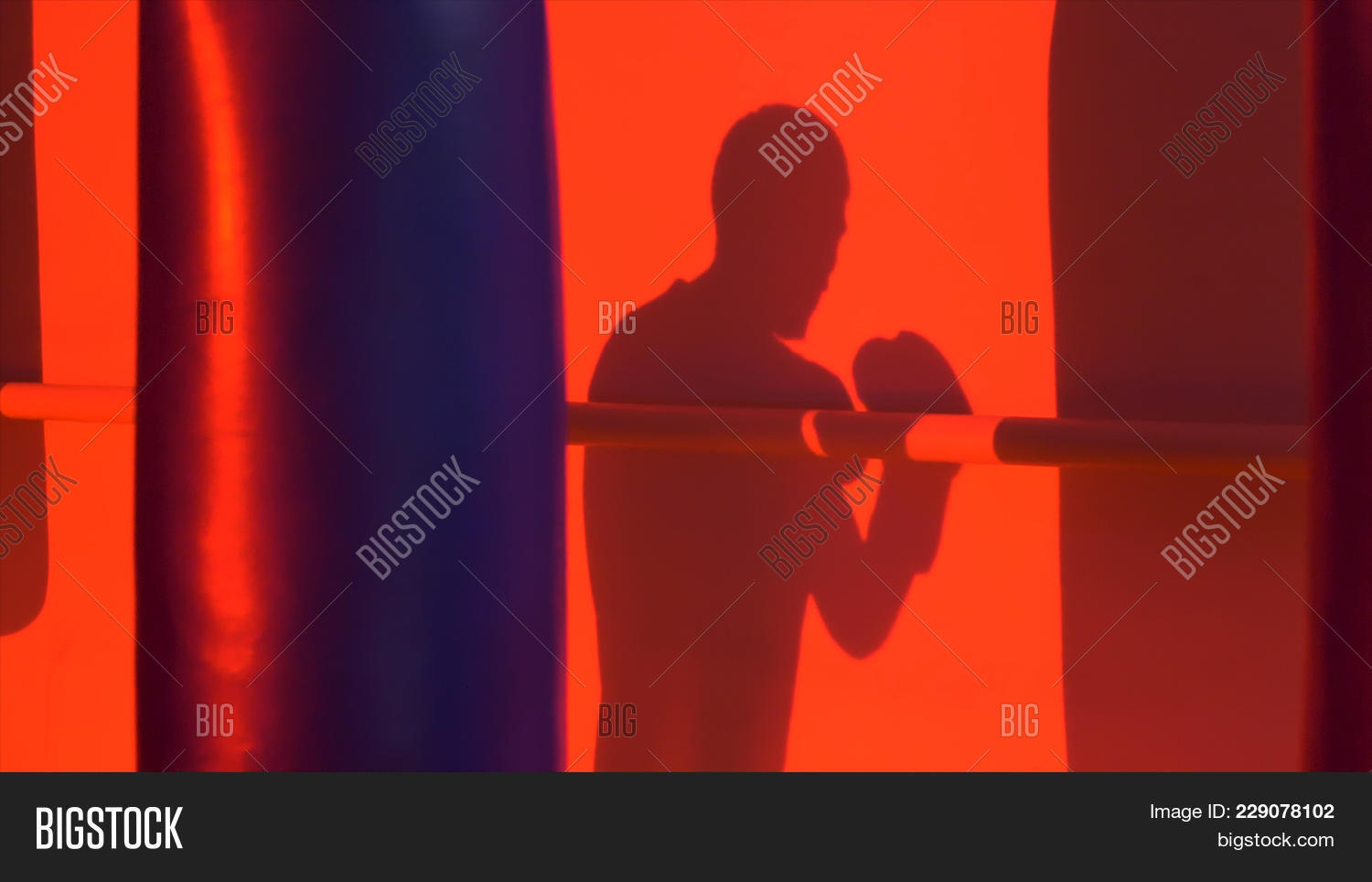 light up punching bag