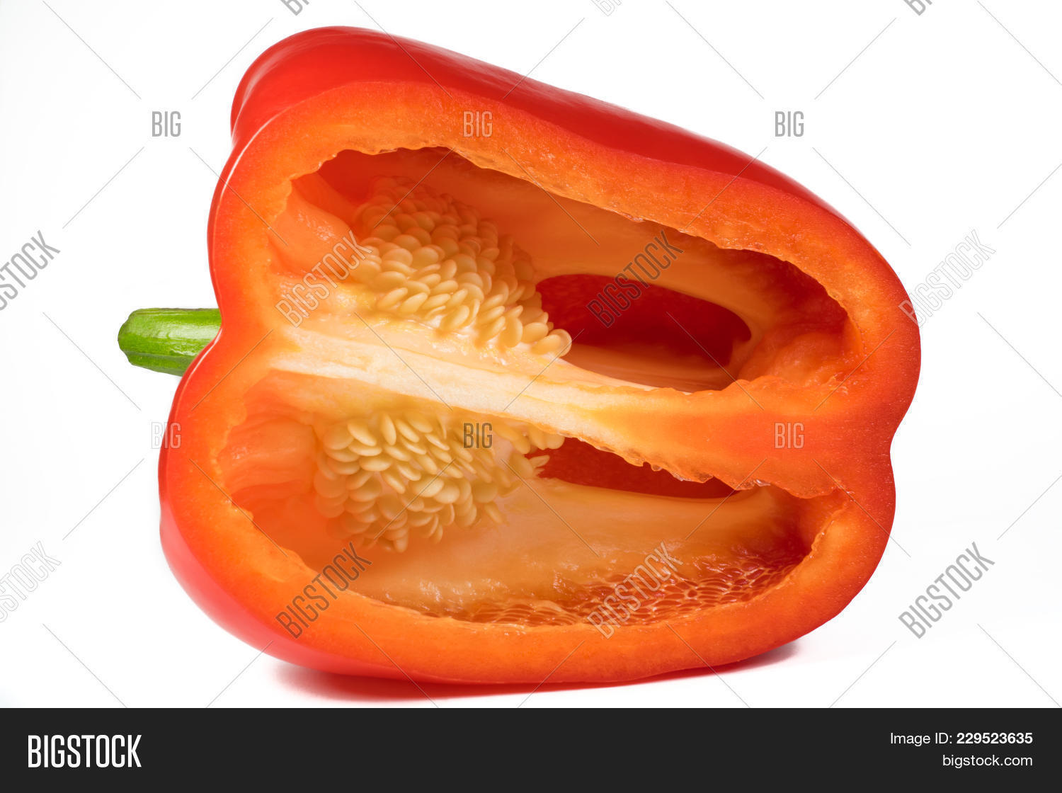 Wallpaper Red Paprika Pepper Cut Image Photo Free Trial Bigstock Desktop Wallpaper