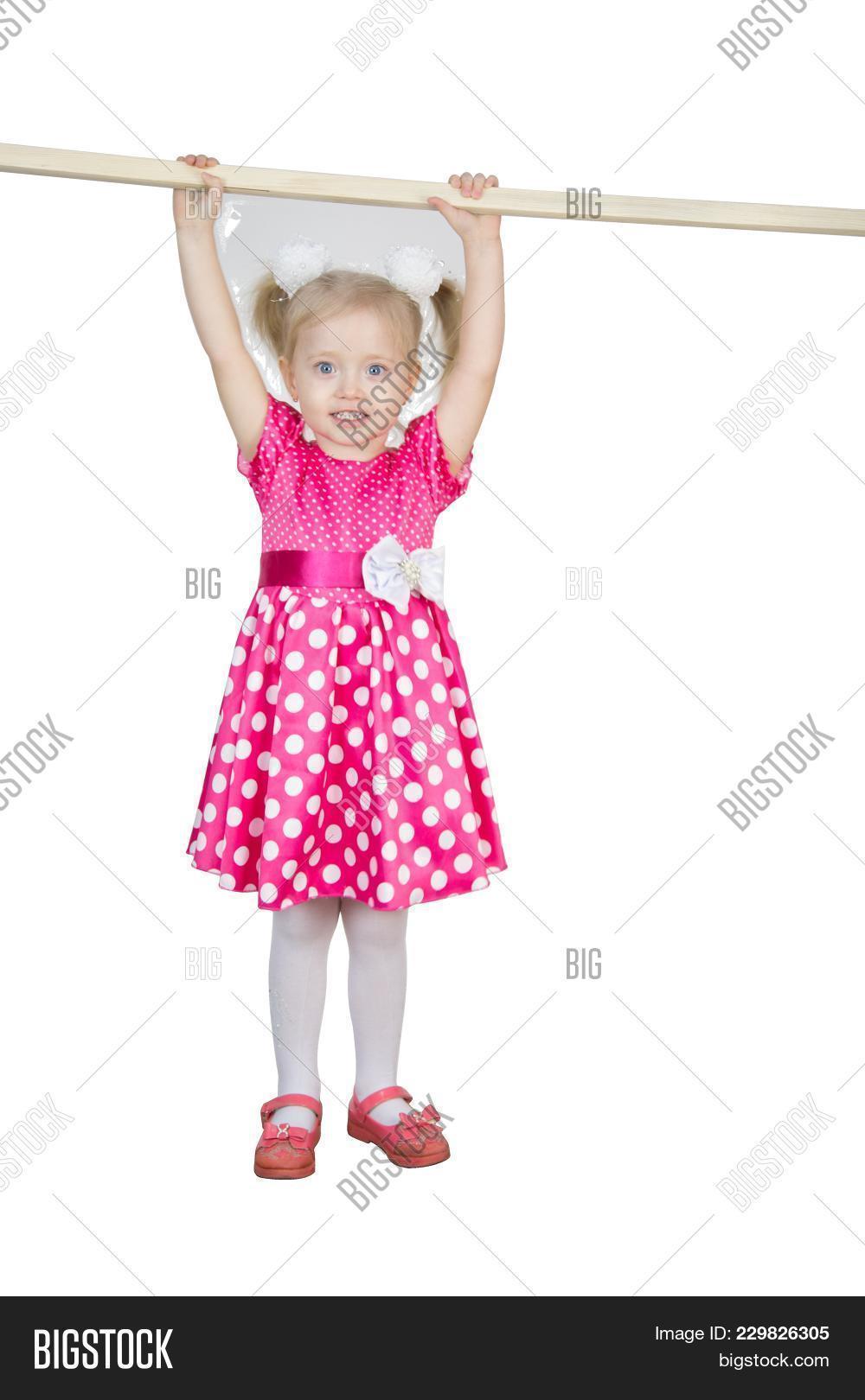 Girl 3 Years Old Red Image Photo Free Trial Bigstock