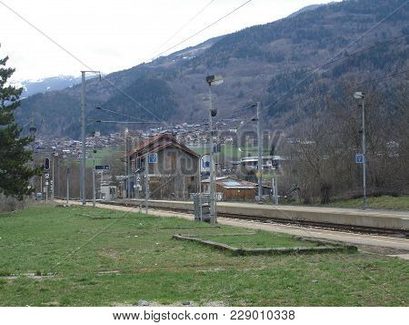 Station Of Likes La Plagne, Situated On The Municipal Territories Of Aime-la-plagne, Champagny-en-va