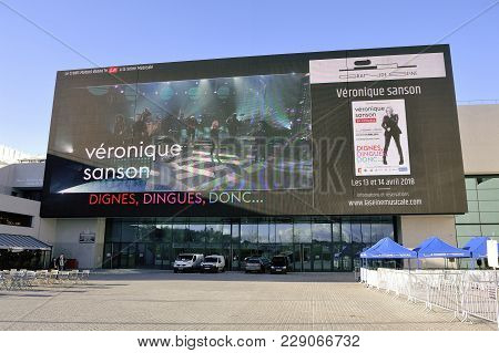 Boulogne-billancourt, France - December 28, 2017: The Seine Musical Is A Set Of Buildings Devoted To