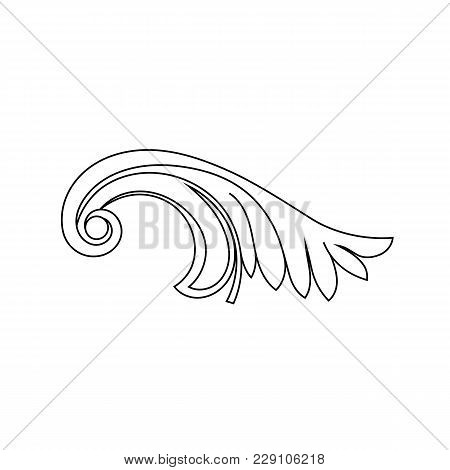 Black vintage ornament, baroque ornament, scroll ornament, engraving ornament, border ornament, floral ornament, retro pattern, antique pattern, style acanthus pattern, foliage pattern, swirl pattern decorative pattern, filigree pattern. vector
