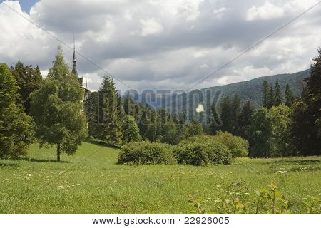 Paesaggio di estate
