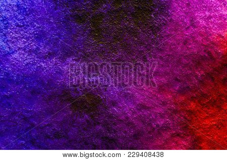 Colorful Watercolor Stain On Embossed Paper. Abstract Watercolor Pattern