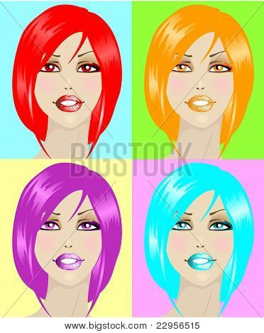 Pop Art affisch