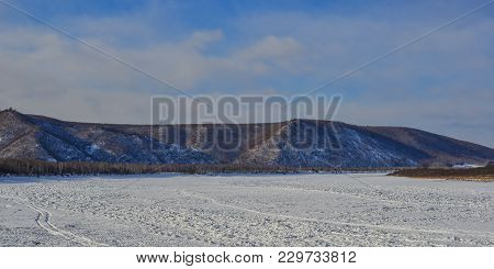 Winter Scenery Of Mohe County, China