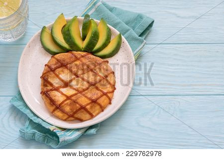 Funny Breakfast For Kids - Omelette Look Like A Pineapple