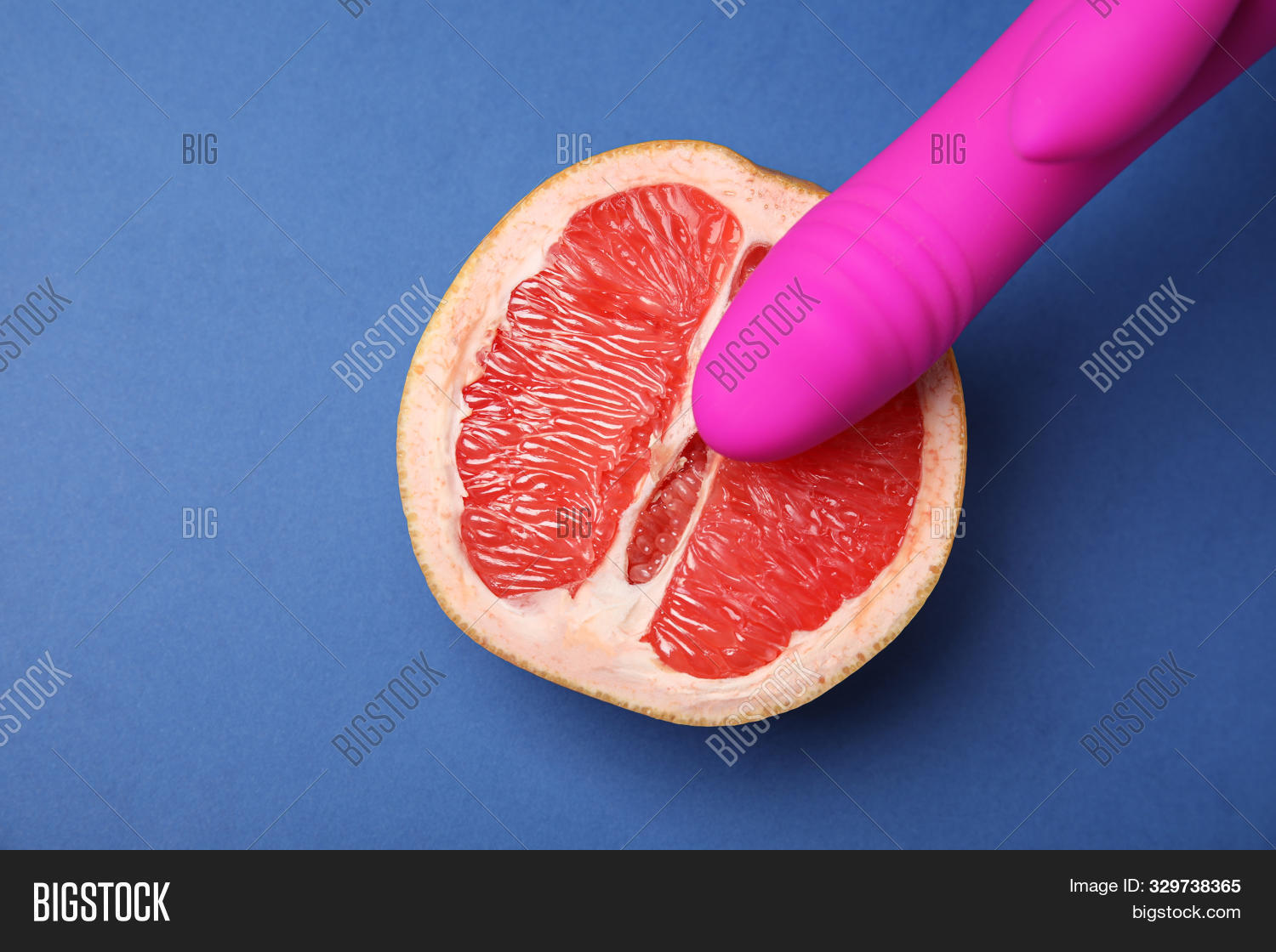 Grapefruit Dildo