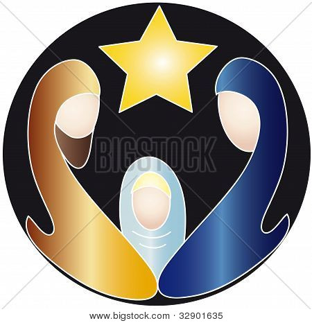 Betlém silueta