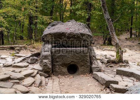 Gelendzhik District, Ancient Dolmens In The Valley Of The River Zhane.