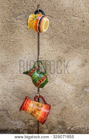 Les Baux De Provence, France - June 26, 2017: Ceramics In Les Baux De Provence. Bouches Du Rhone, Pr
