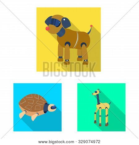 Vector Illustration Of Toy And Science Icon. Collection Of Toy And Toy Vector Icon For Stock.