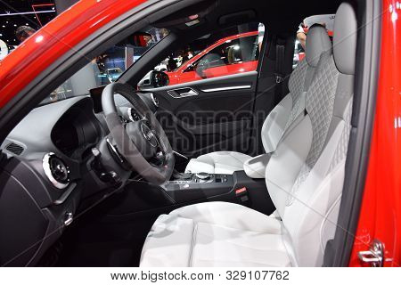 Frankfurt, Germany, September 09-2019: Audi Rs3 Quattro Iaa 2019