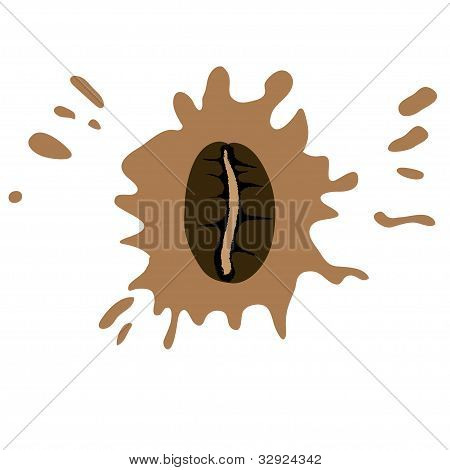 kaffe korn ved slip