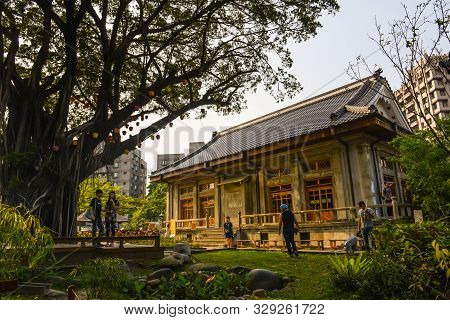 Taichung, Taiwan - April 6 2019:natural Way Six Arts Cultural Center, Taichung, Taiwan