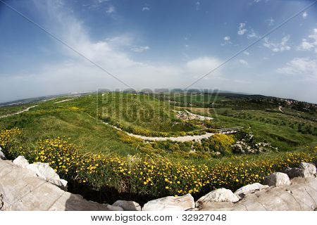 Tel Gezer View ja Acheology