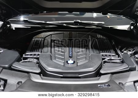 Frankfurt, Germany, September 11-2019: Bmw X7 Iaa 2019