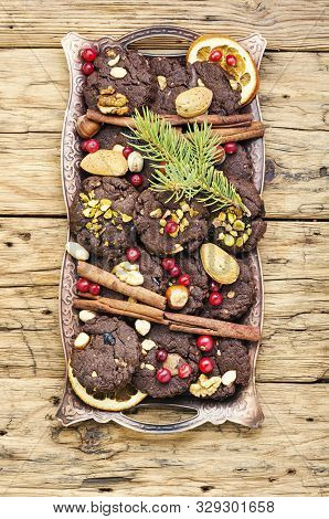 Festive Chocolate Cookie