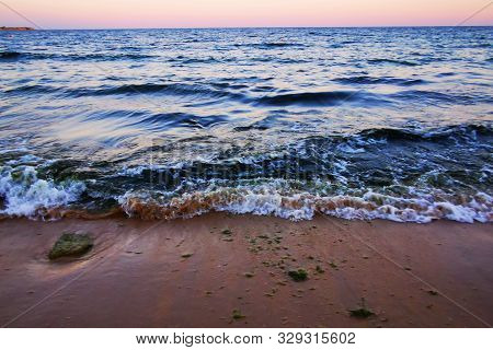 Bulgarian Black Sea In Ravda Village