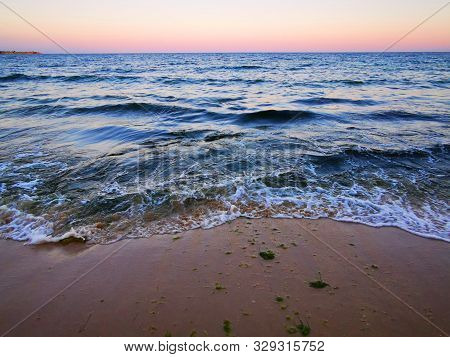 Bulgarian Black Sea In Ravda Village